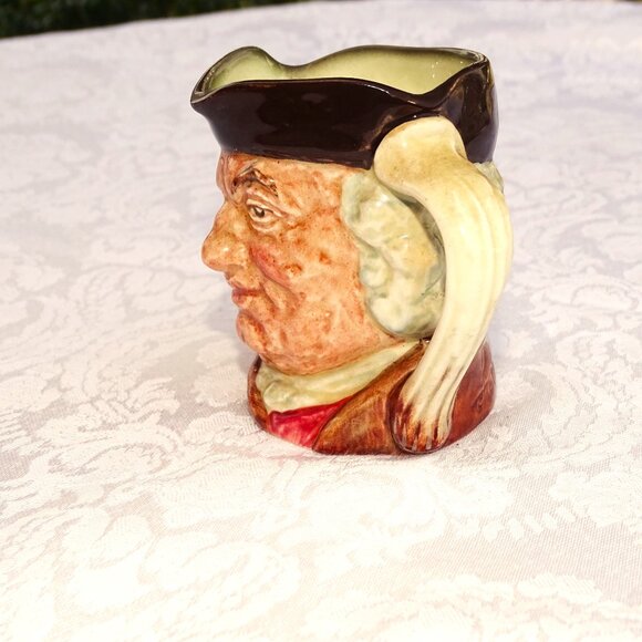 Vtg Toby Jug Royal Doulton Sam Johnson Character Jug England Vintage 3.25" - Picture 3 of 7